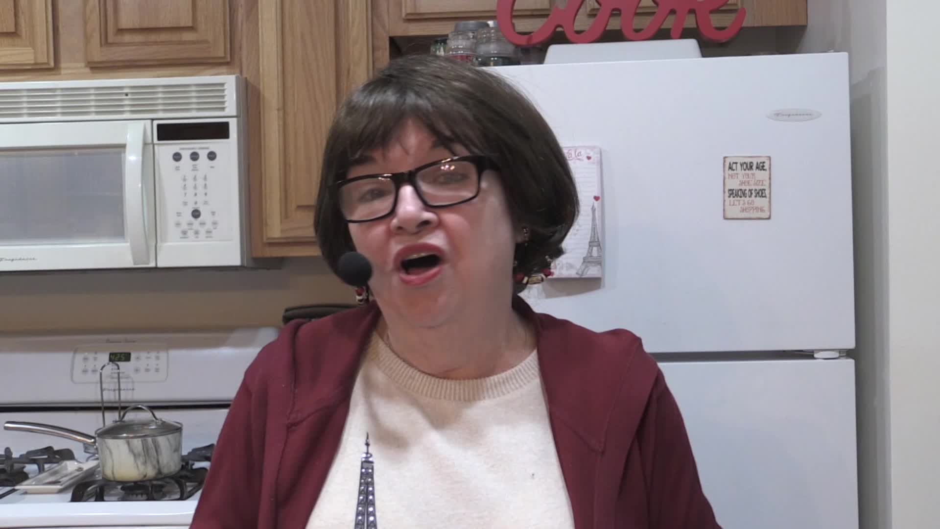 Cathy Neptunes Kitchen Work Night Dinner