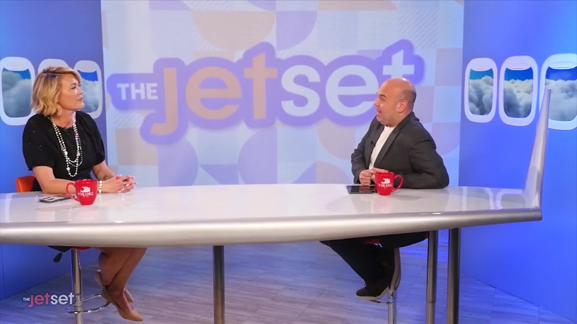 The Jet Set: Cruising with Crews Viking Wine