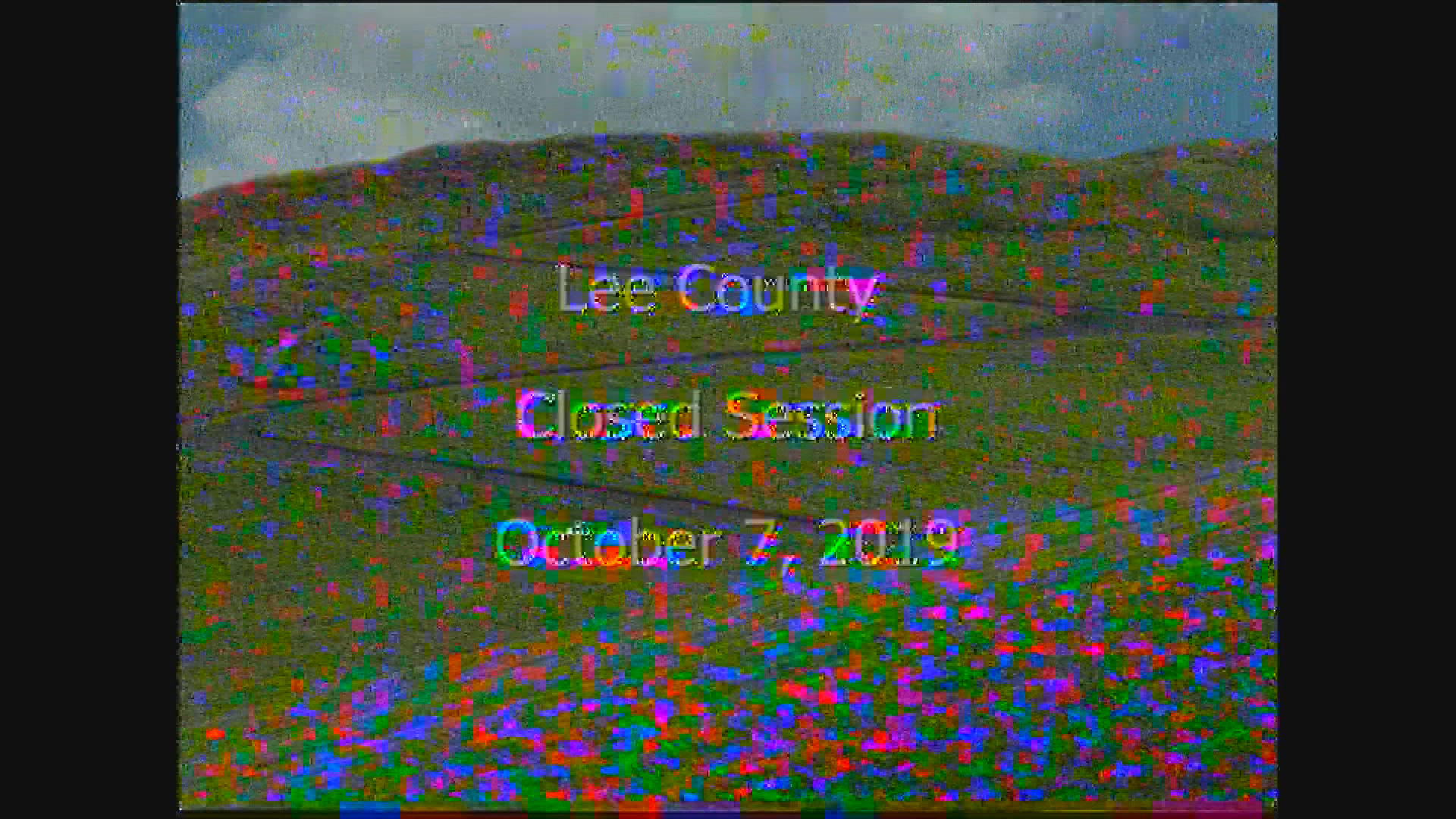 Thumbnail image for Lee County Board of Commissioners Meeting: October 7, 2019 6pm