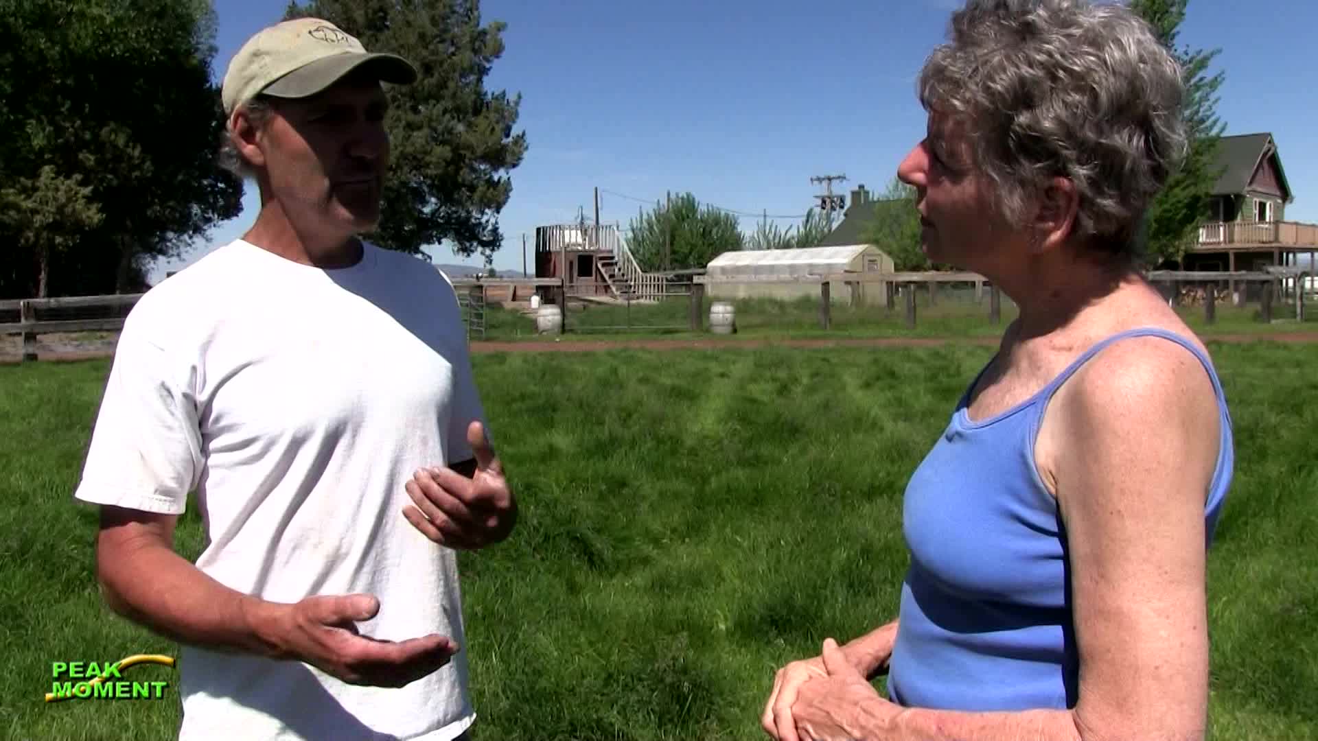 Peak Moment: Alan Rousseauon his ranch in eastern Oregon