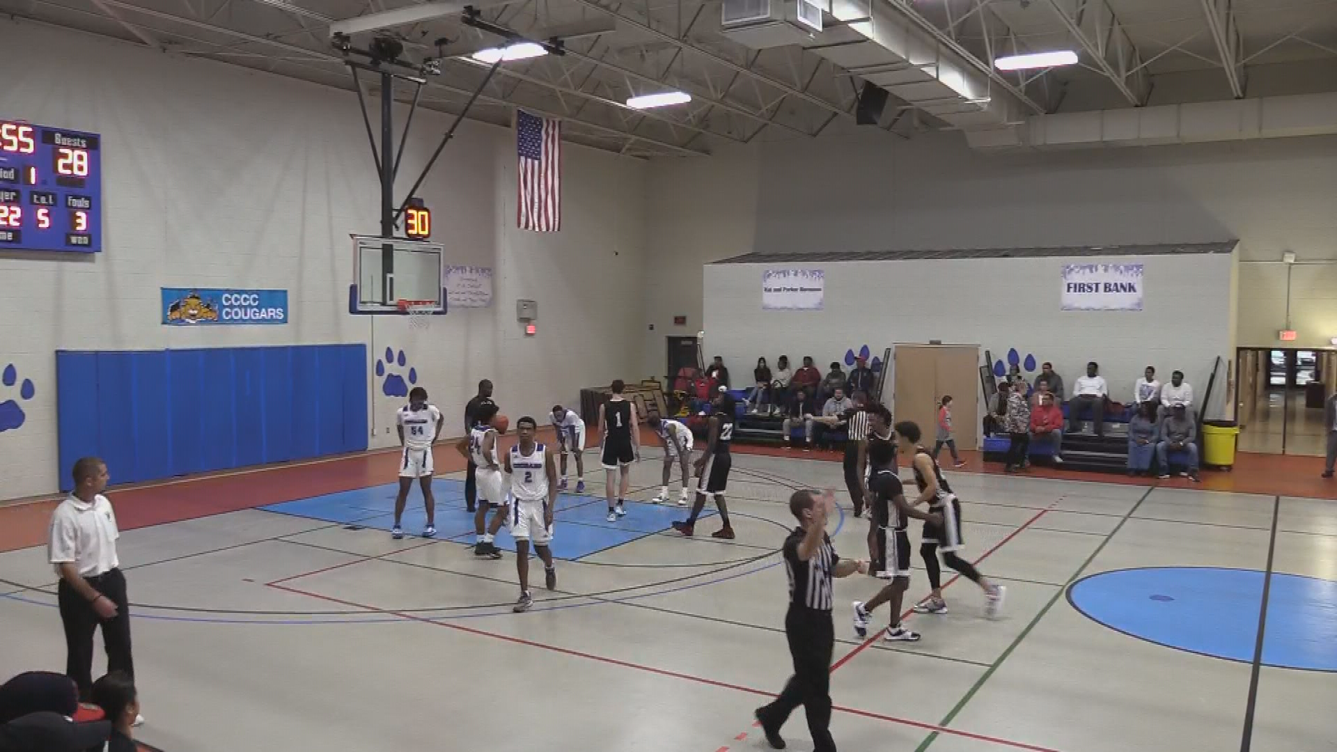 Thumbnail image for CCCC Men's Cougar basketball  v Cape Fear November 23, 2019 3pm Lee County Gym