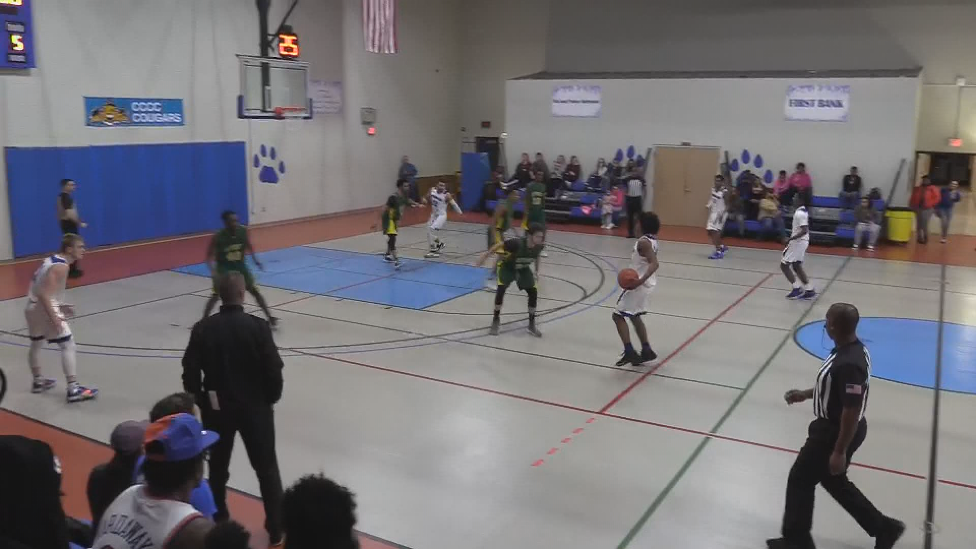 Thumbnail image for CCCC Cougars Basketball v. Methodist 6pm Lee County Gym January 27th, 2019