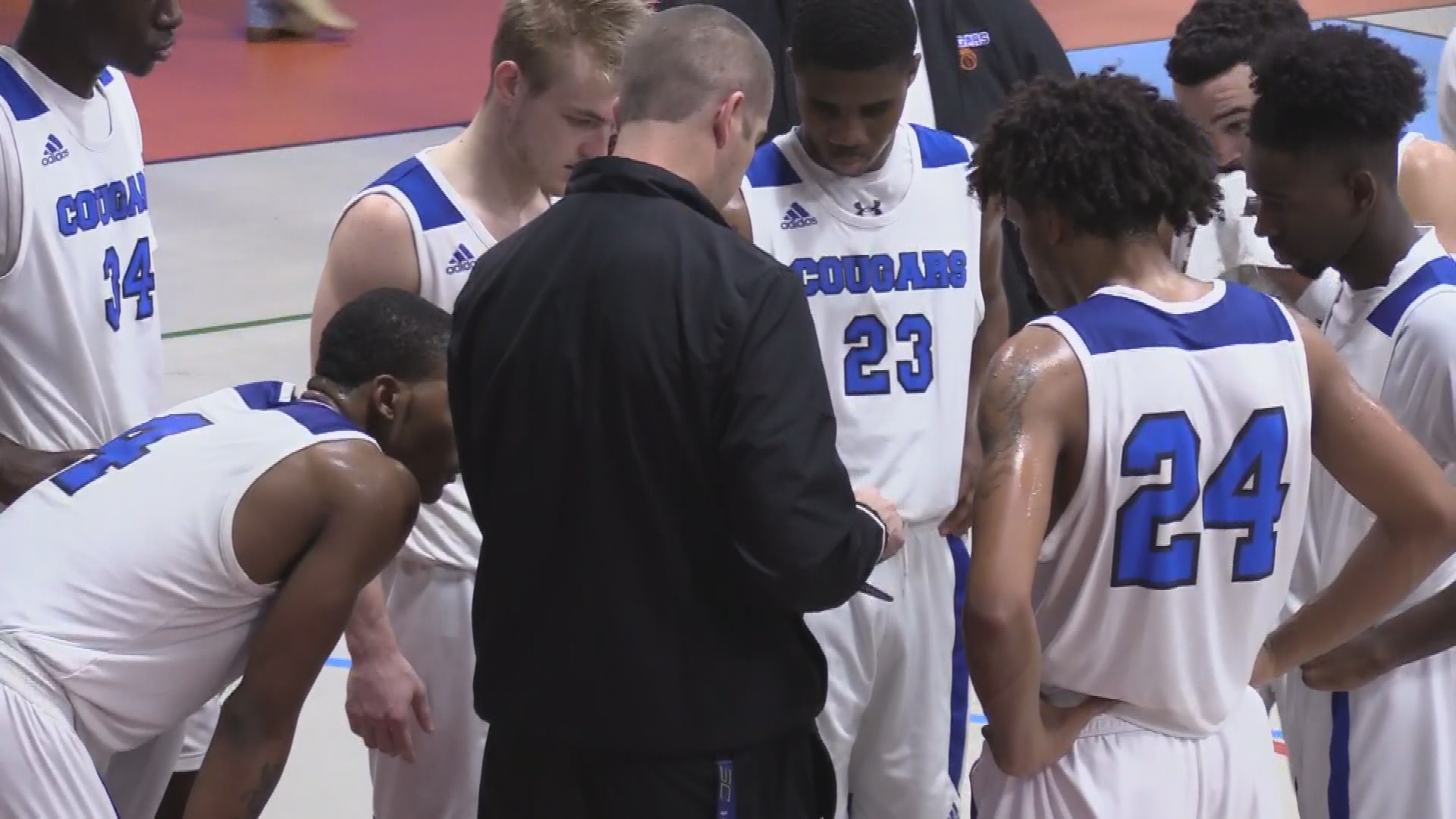 Thumbnail image for CCCC Men's Cougar Basketball v Mt. Zion Prep February 13, 2020 6pm