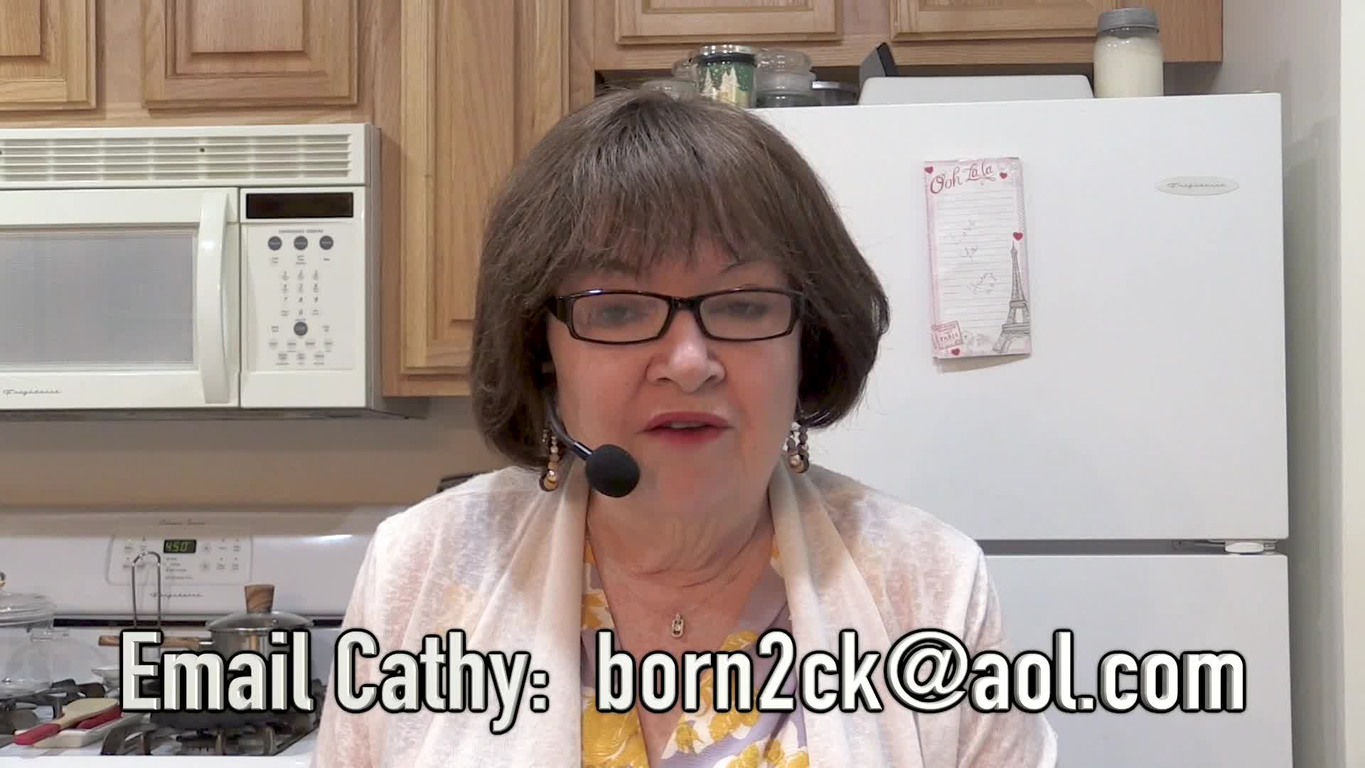 Cathy Neptune's Kitchen Mother's Day Menu